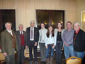 Foto (v.l.n.r.) H. Fuhr, H.Brinkhoff, Dr. P. Reinirkens, A. Wicking, M. Cremer, S. Gottschlich, D. Walger und E. Steden