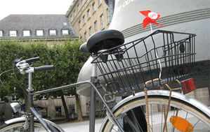 Treffpunkt Glocke vor dem Rathaus