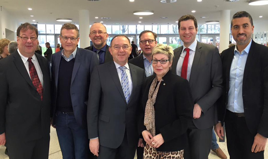 Jahresempfang des Stadtbezirks mit NRW Finanzminister Norbert Walter ...